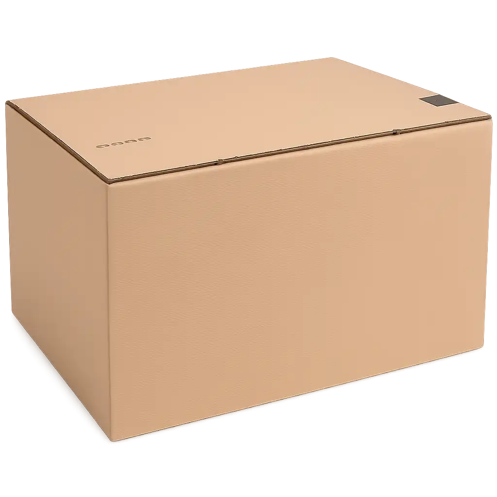 Verstelbare Postpakketdoos A4 - Bruin Golfkarton met Zelfklevende Strip (304x216x220mm) (10 stuks)