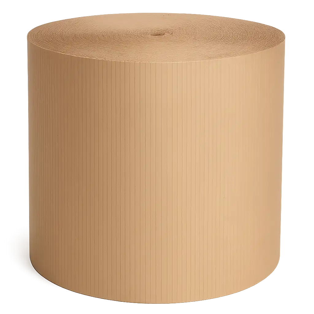 Enkelzijdig Golfkarton 350 g/m² - 2000 mm x 50 m Rollen