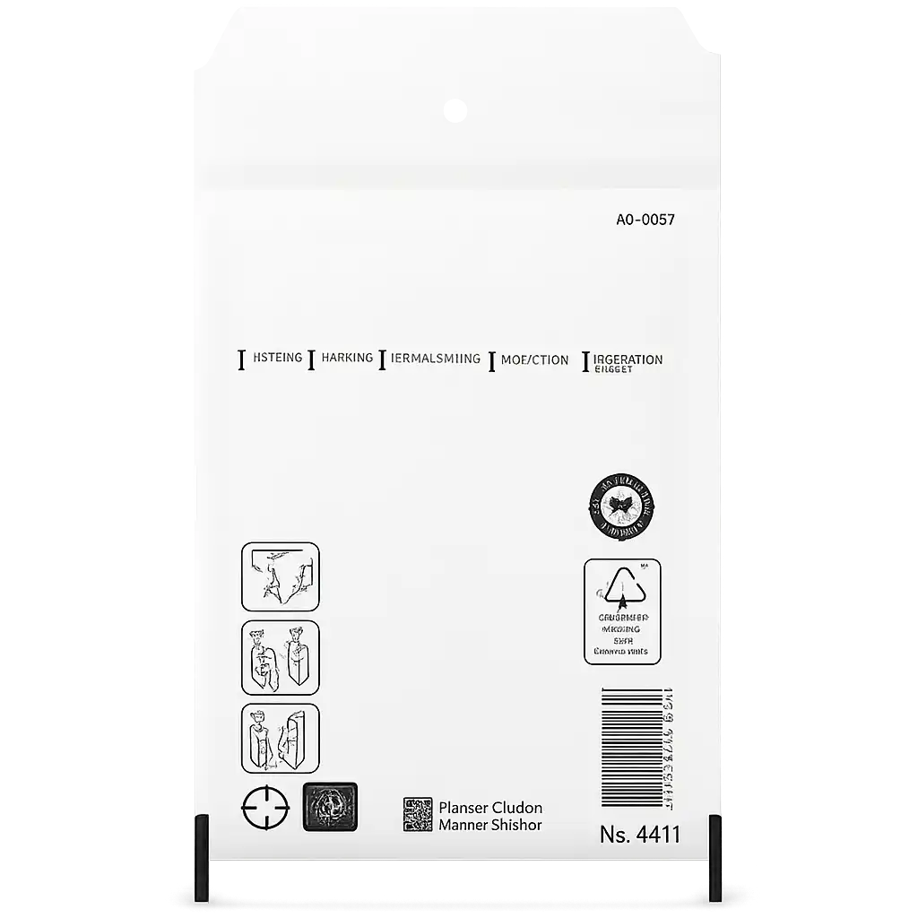 Luchtkussen Envelop 165x110mm - Wit Papieren Bescherming (200 stuks)