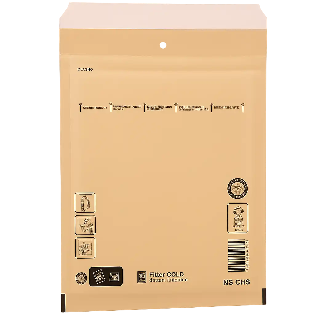 Luchtkussen Envelop Bruin 215x150mm - Bescherming en Verzendgemak (100 stuks)