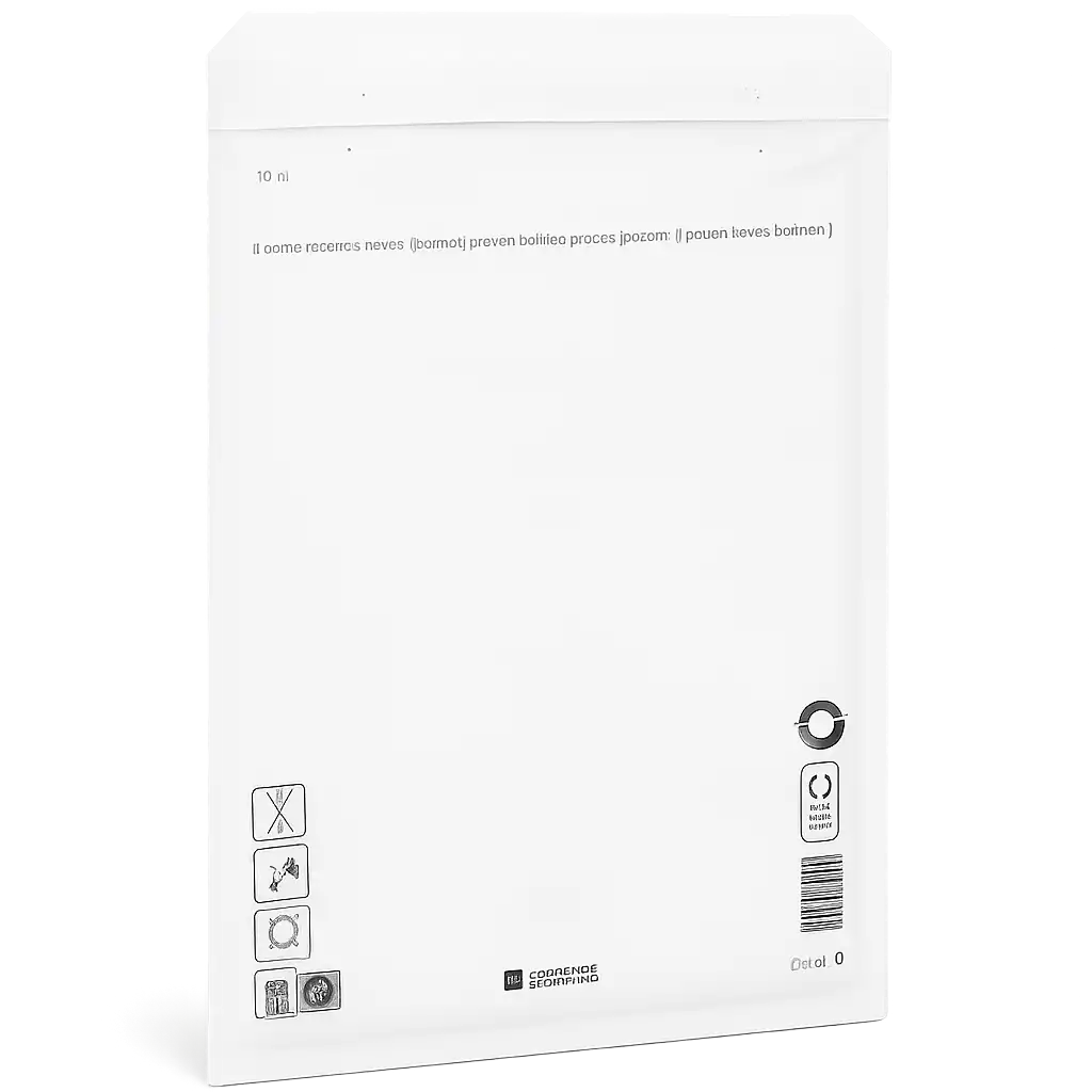 Luchtkussen Envelop Wit 445x300mm - Perfecte Bescherming voor Jouw Zendingen (50 stuks)