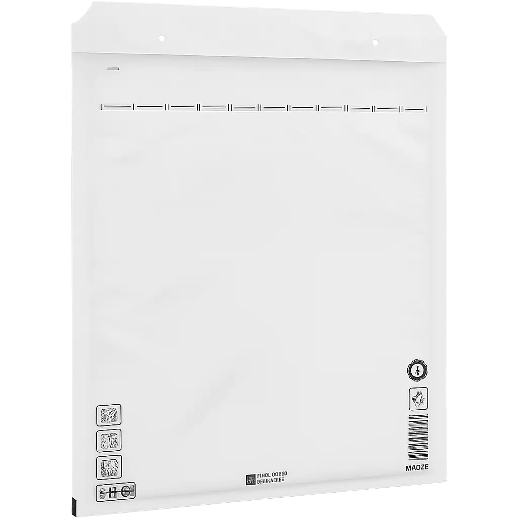Luchtkussenenvelop 470x350mm - Wit, Papier + PE Bescherming (50 stuks)