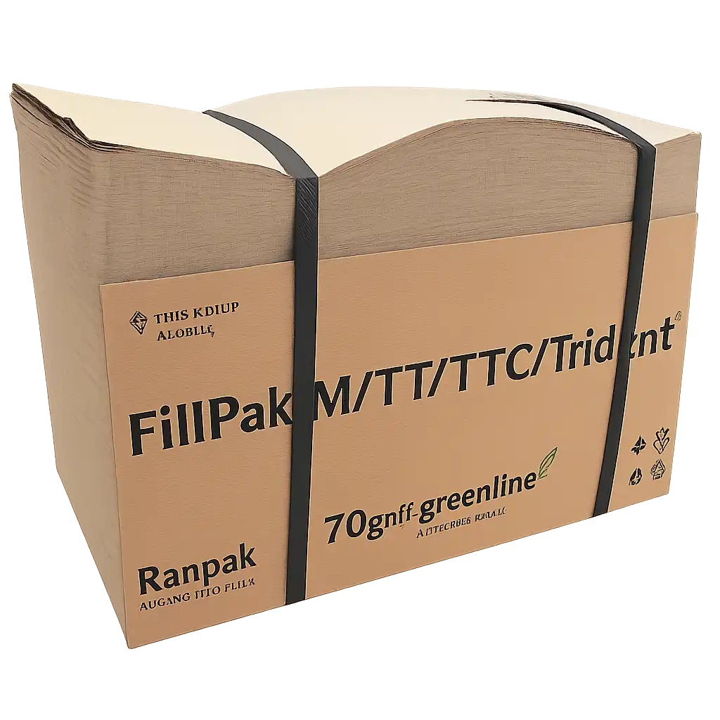 FillPak® Ecoline Vulpapier - 360m x 38cm - Bruin Verpakking materiaal