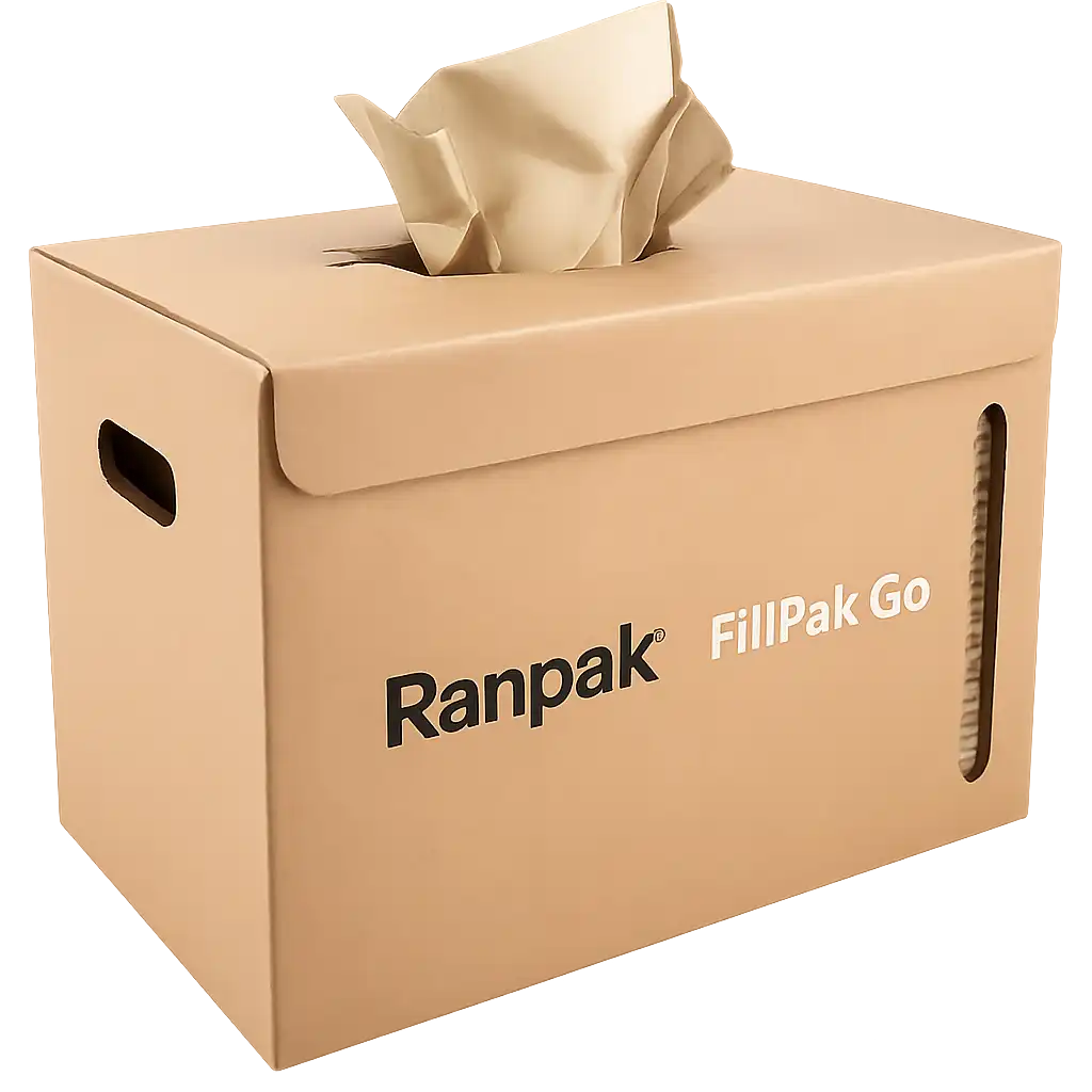 FillPak® Bruin Vulmateriaal - 360m Papier, 38cm Perfect voor Verpakking