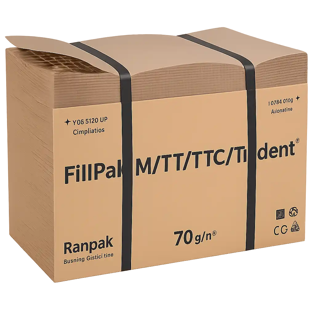 FillPak® Vulpapier - 360m Bruin, 38cm voor Duurzaam Verpakken