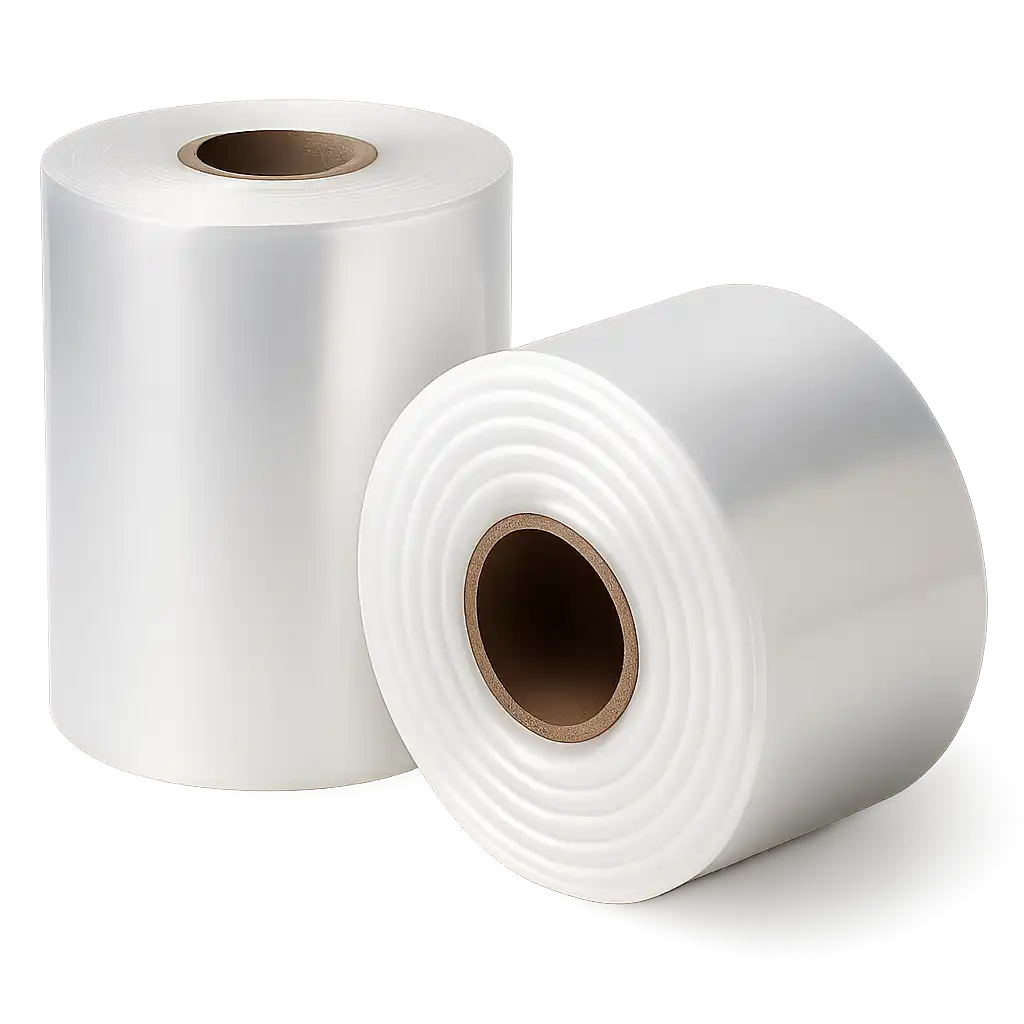 Transparante LDPE Buisfolie 15cm - 350m - 100my veiligheidsoplossing