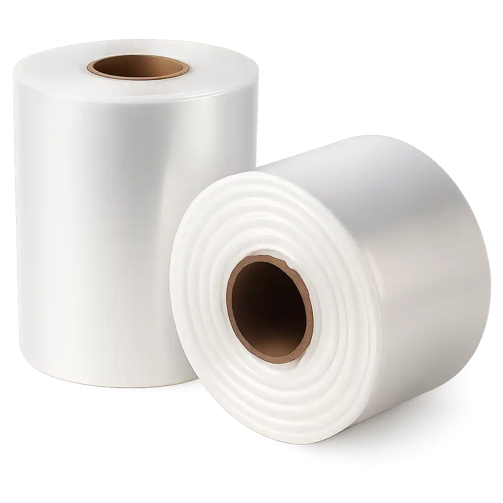 Transparante LDPE Buiskfolie 20cm x 520m - 50my Kwaliteit