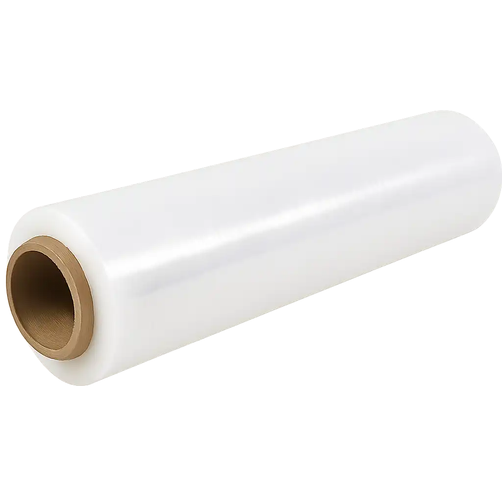 Transparante Handrol Stretchfilm 50cm x 300m - 17my LLDPE Kwaliteit (6 stuks)