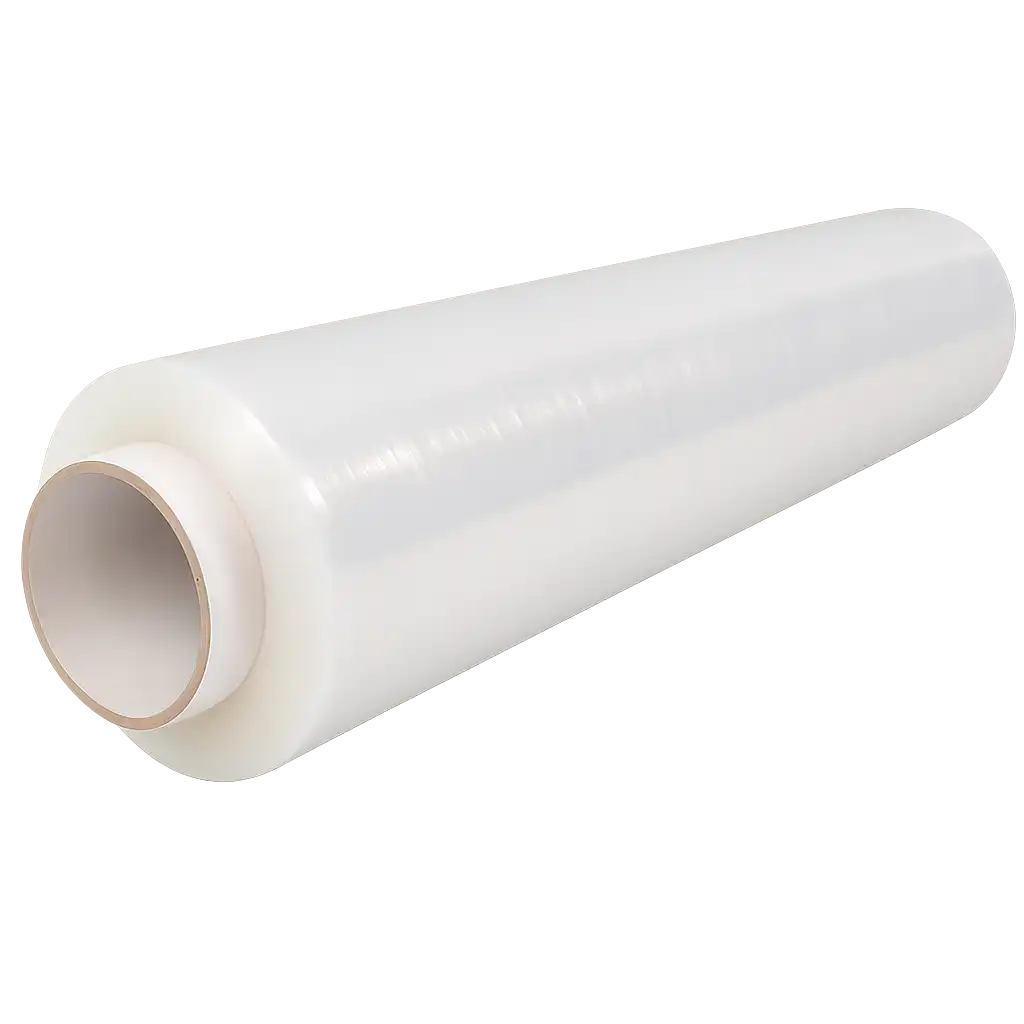 Transparante Handrol Stretchfilm 50cm x 300m - LLDPE 20my voor Optimaal Verpakken (6 stuks)