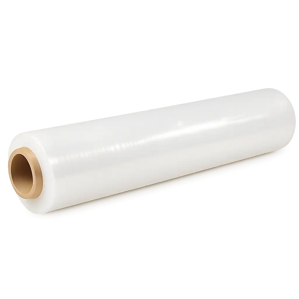 Transparante Handrol Stretchfilm 50cm x 300m - Sterke LLDPE Folie 23my (6 stuks)