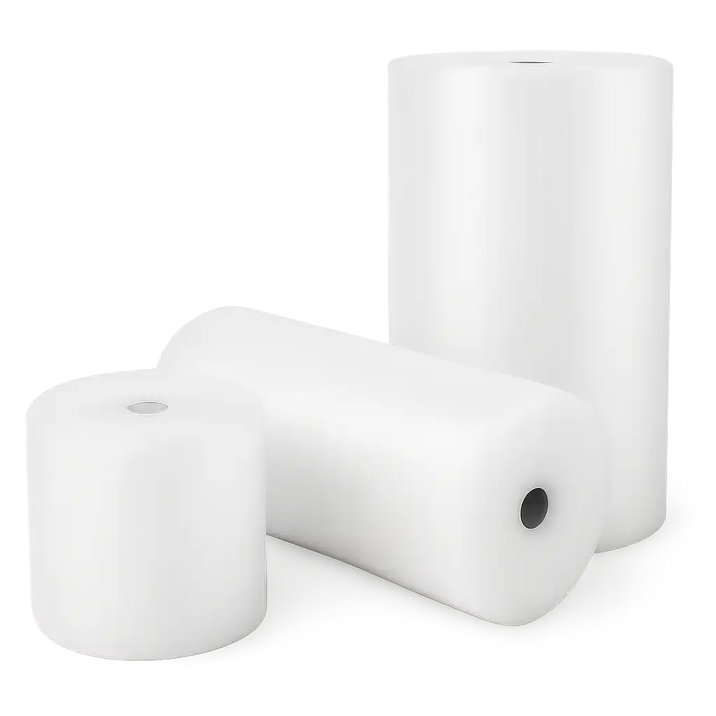 Transparante Luchtkussenfolie LDPE 150cm x 150m - 80my Dikte voor Optimale Bescherming