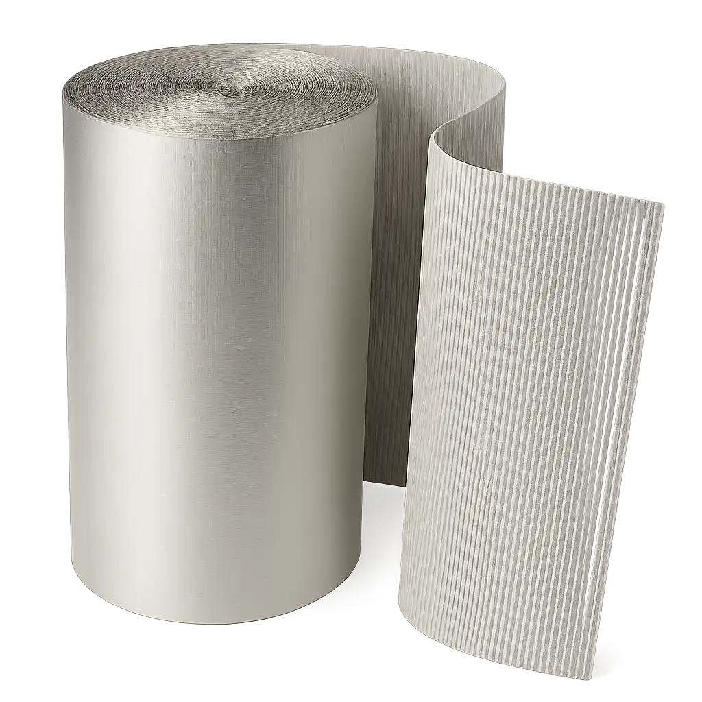 Grijs Golfkarton 70m x 50cm - Perfect voor Creatieve Projecten