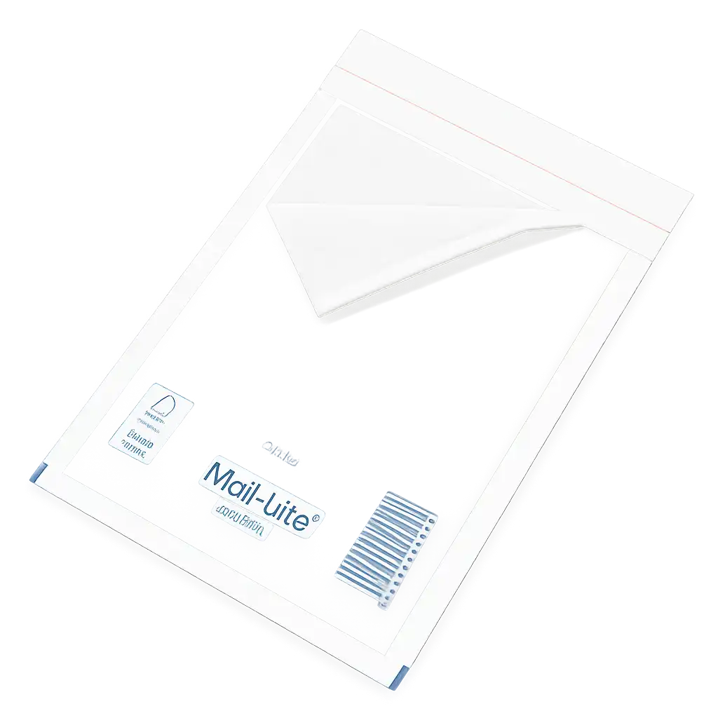 Mail Lite Luchtkussenenvelop A/000 Wit - 130 x 175 mm - 79 g/m² Beschermende Verzendoplossing