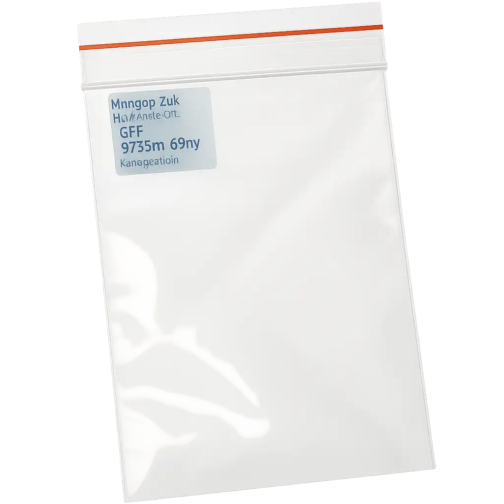 Transparante Minigrip Zak 10x15cm - Sterke LDPE, 60my Voor Al Uw Opbergbehoeften (1000 stuks)