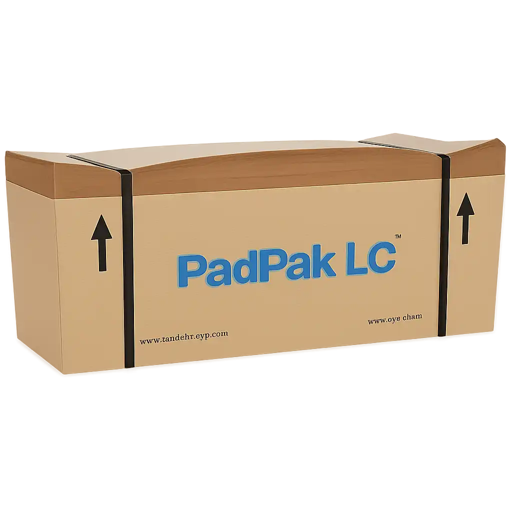 PadPak® Bruin Vulkarton - 360m x 76cm voor Duurzame Verpakking