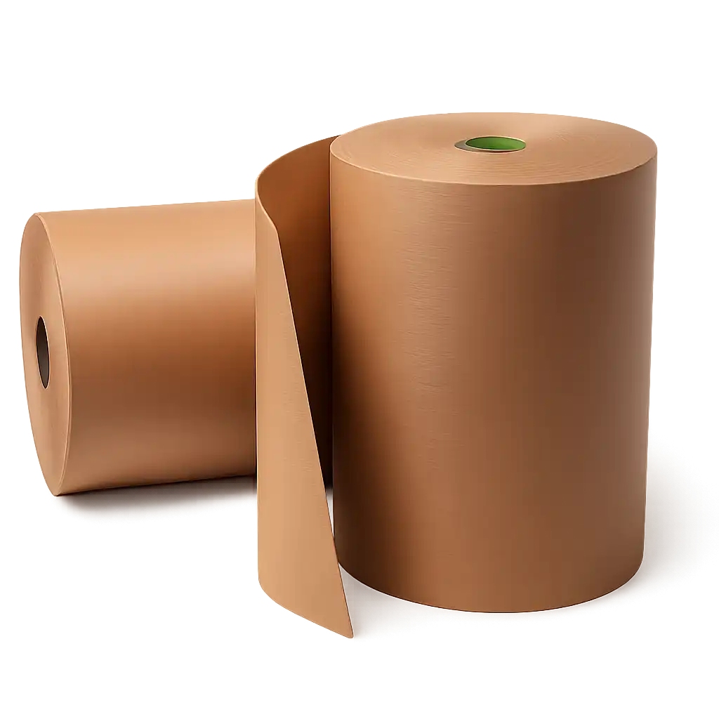 Natronkraft Papier 100cm x 350m - 70gr Bruin voor Creatieve Projecten (350 stuks)