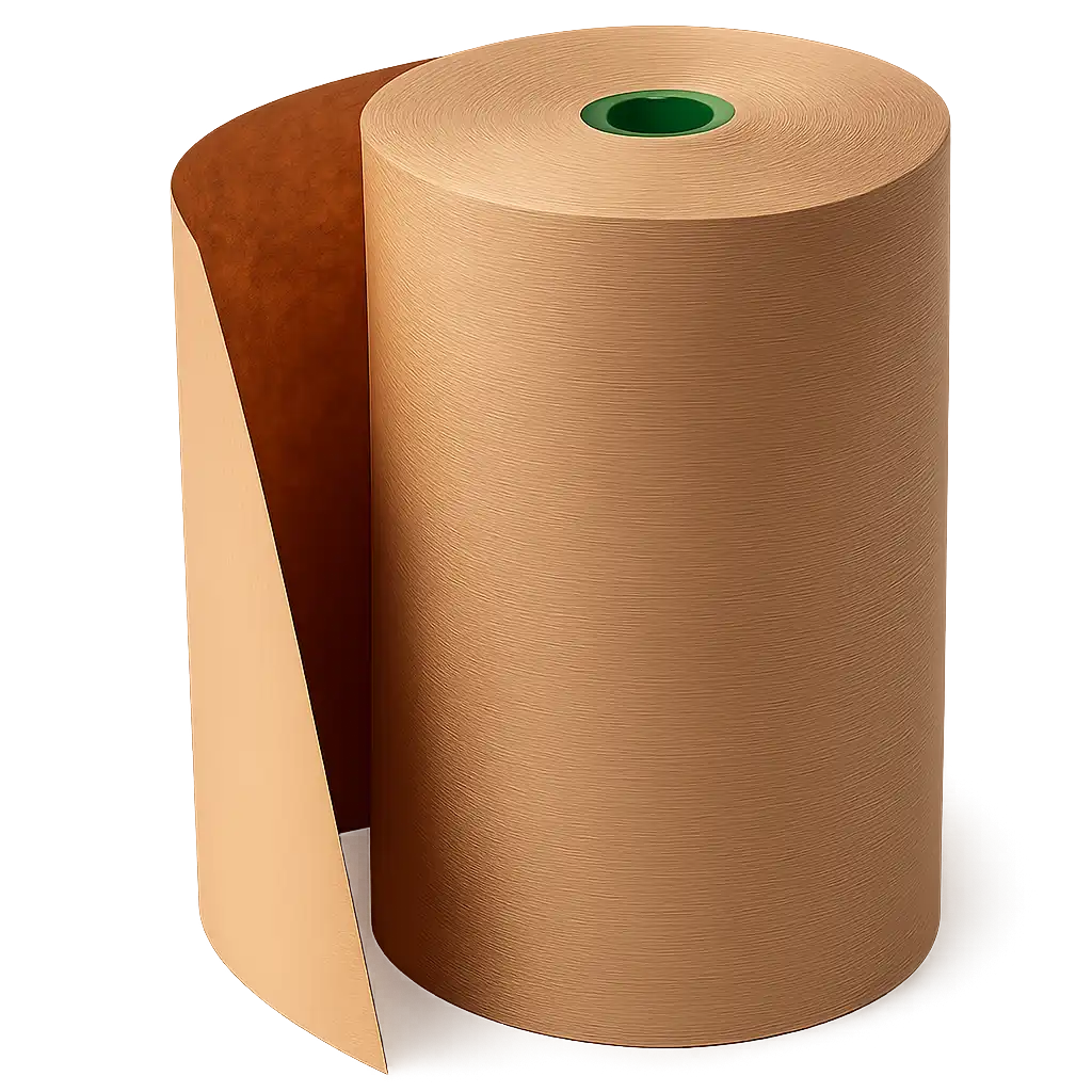 Bruin Natronkraft Papier 70g - 50cm x 350m voor Creatieve Projecten (350 stuks)