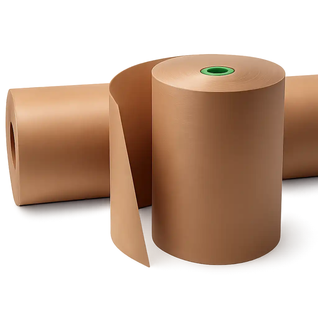 Natuurvriendelijk Bruin Kraftpapier 70cm x 350m - 70gr Rolle (350 stuks)