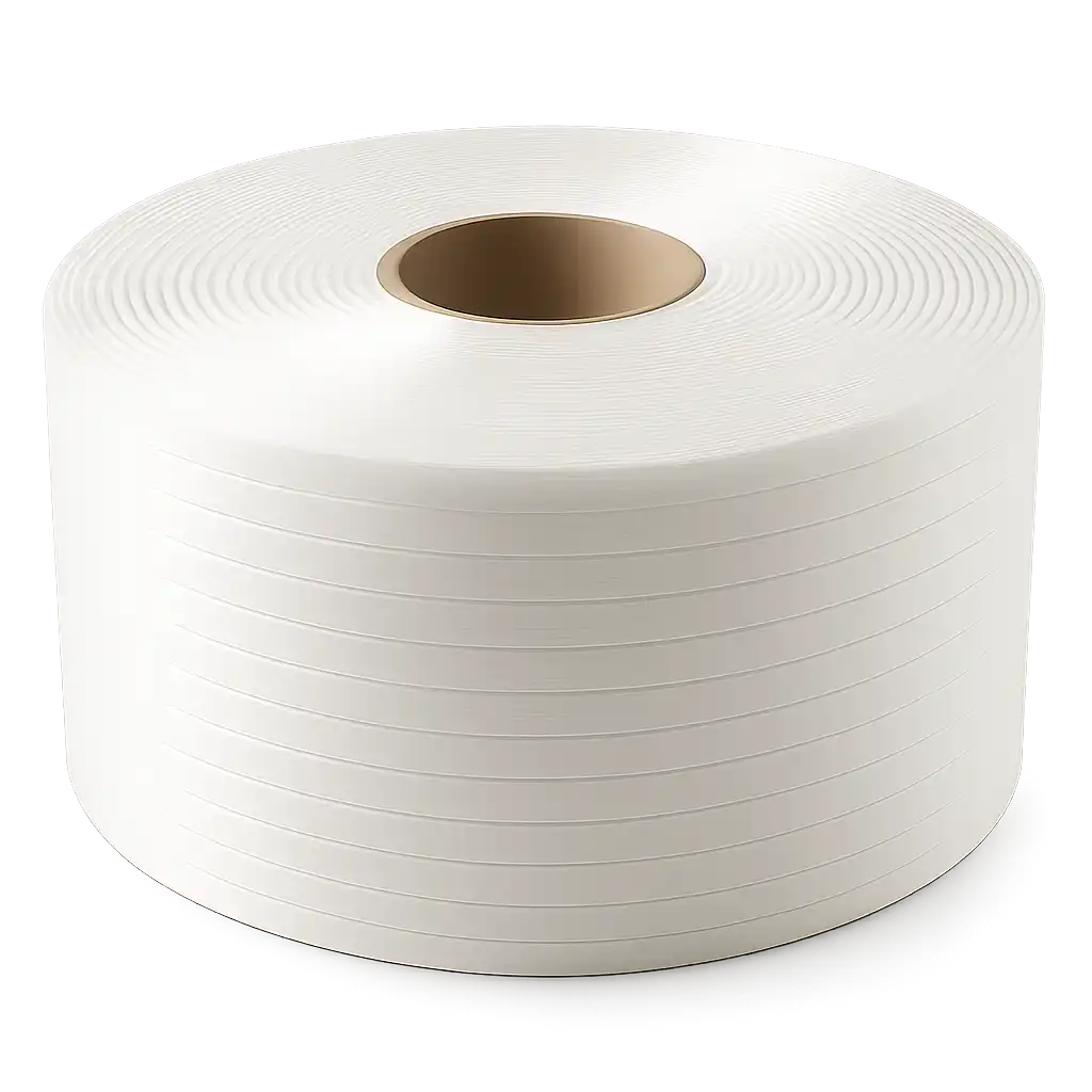 Witte Polyesterband 13mm - 1100m PET voor Elke Toepassing
