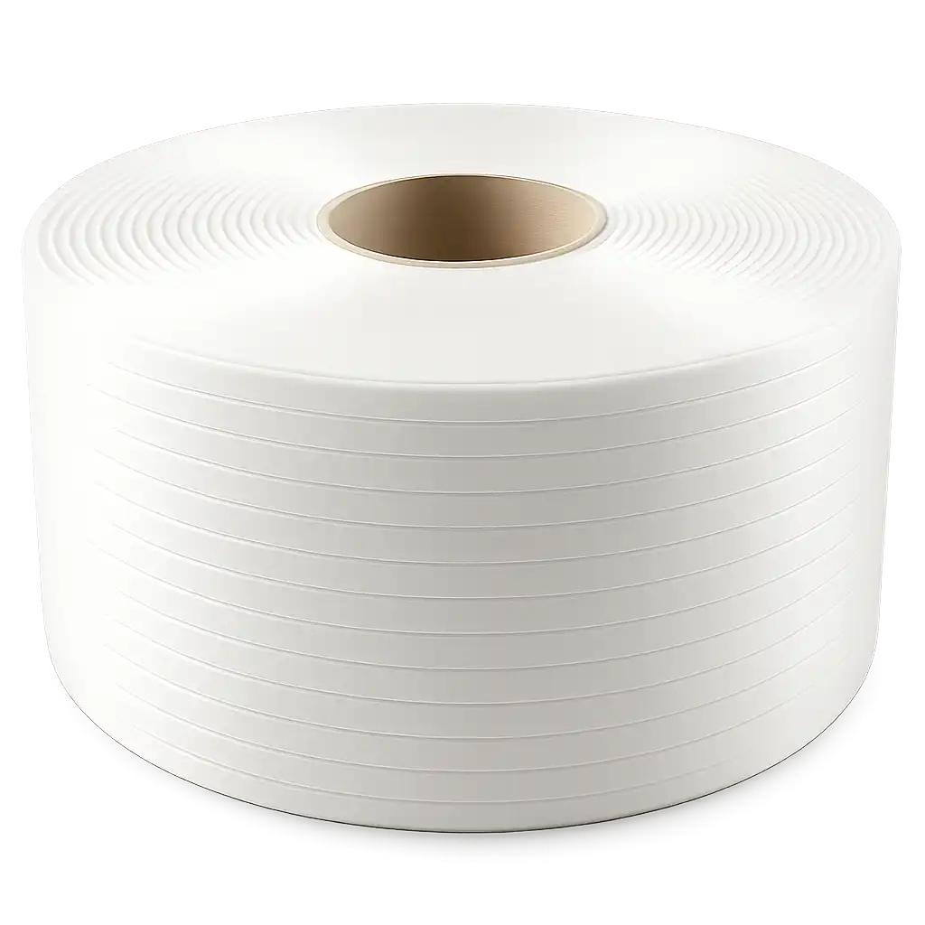 Witte Polyester Band 16mm - 850m PET Rol voor Diverse Toepassingen