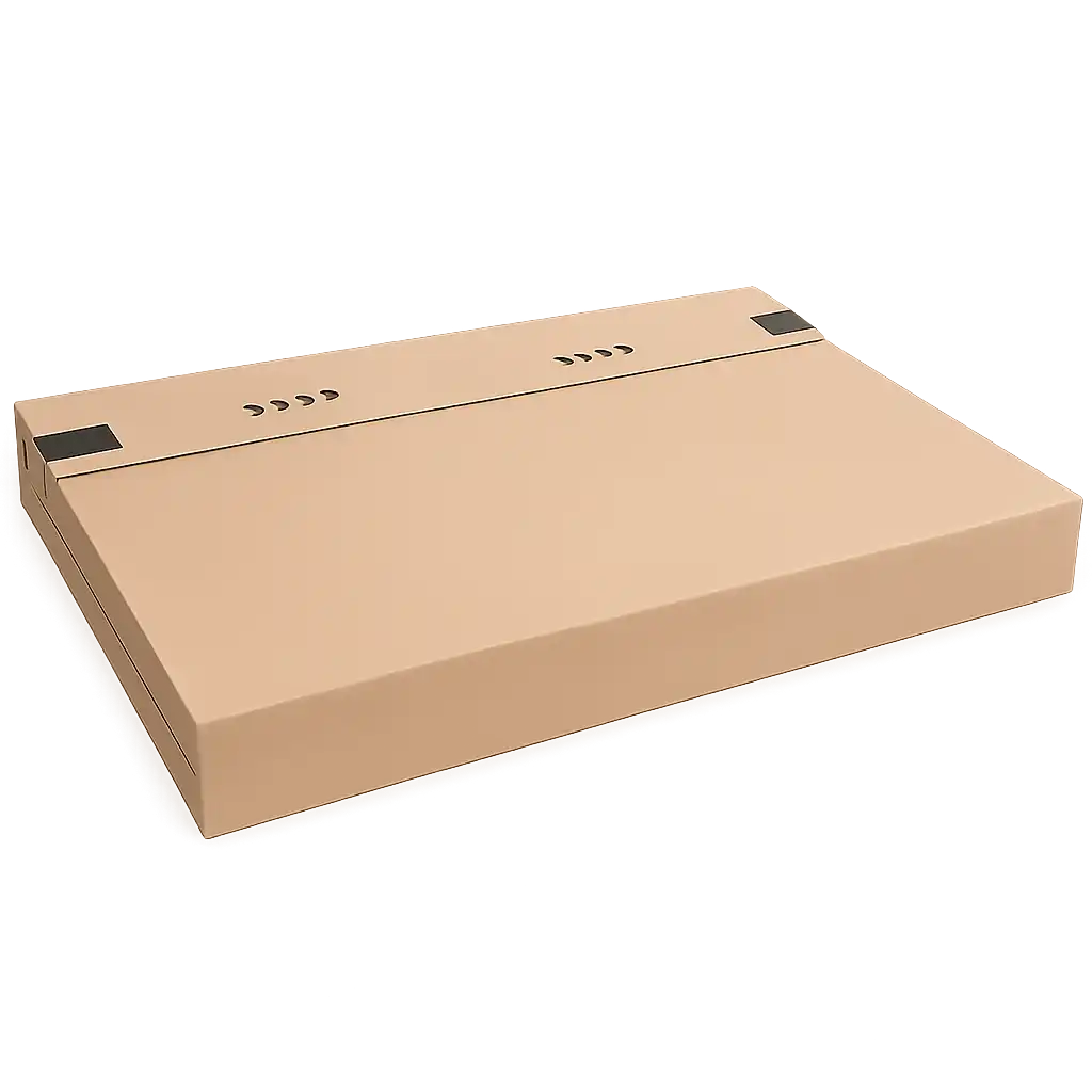 Bruine Boekverpakking van Golfkarton - 455x325x80mm (25 stuks)