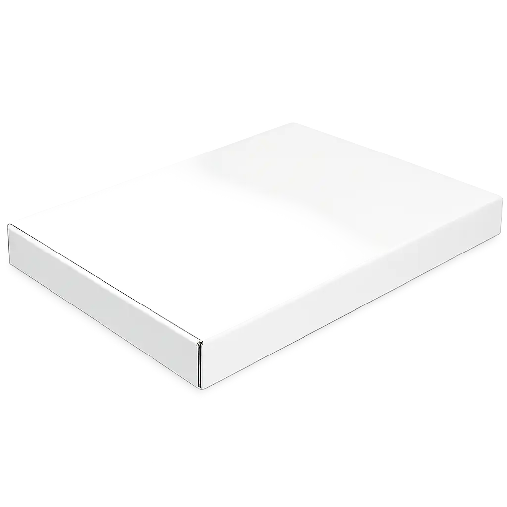 A4 Brievenbusdoos Wit - Duurzaam Karton 250x350x28mm (50 stuks)