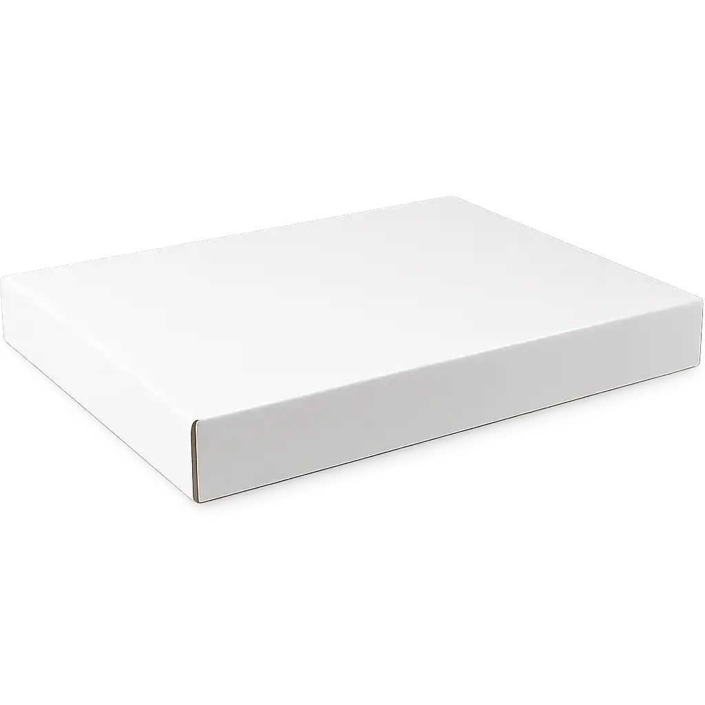 A5 Brievenbusdoos - Wit Karton, 160x255x28mm - Perfect voor Verzending! (50 stuks)